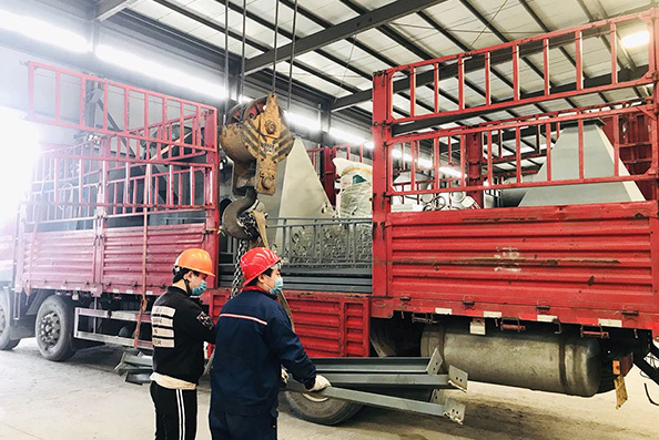 鄭州樸華科技除塵設備廠區發貨